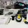 VacLife Akku-Staubsauger, tragbarer Autostaubsauger, wiederaufladbarer Mini-Akku-Staubsauger mit 2 Filtern und Zubehör, Hellorange Bild 1