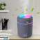 Humidificateur de voiture Mini humidificateur Purificateur d’air intérieur de voiture Petite atomisation Appareils de voiture 300ML tasse colorée L gris USB plug-in blanc photo 2
