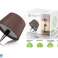 CONVIENT À TOUS LES FLACONS lampe, lampe bouteille rechargeable, lampe de chevet, lampe de bureau sans fil et dimmable, lampe de table, lampe de table 3000K 4500K 6500K - marron photo 1