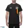 Saksa Jersey Musta Euro 2024 - T-paita Miehet &amp;; Naiset - Saksa Jalkapallo - Oheistuotteet EM-kisat kuva 1