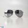ТопДесятка сонцезахисних окулярів-авіаторів з кришталевими каменями в лінзах SG14030GUN зображення 2