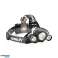 LAMPE FRONTALE LAMPE FRONTALE 3XLED ZOOM CREE PUISSANT 4 MODES photo 6