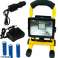 HALOGEN POWERFUL PORTABLE LARGE HANDHELD WORK LAMP RECHARGEABLE LED image 7