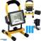 HALOGEN POWERFUL PORTABLE LARGE HANDHELD WORK LAMP RECHARGEABLE LED image 14