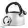 Stainless Steel Kettle With Whistle 2.5L Induction Silver image 1
