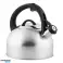 Stainless Steel Kettle With Whistle 2.5L Induction Silver image 2