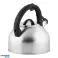 Stainless Steel Kettle With Whistle 2.5L Induction Silver image 5