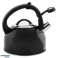 Stainless Steel Kettle With Whistle 2.5L Induction Black image 1