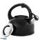 Stainless Steel Kettle With Whistle 2.5L Induction Black image 2