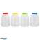 PET-Kunststoffglas für Konserven Gurkentinkturen 10L verschiedene Farben Bild 1