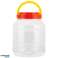 PET plastic jar for preserves cucumbers liqueurs 3l assorted colors image 4