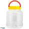 PET plastic jar for preserves cucumbers liqueurs 3l assorted colors image 5