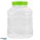 PET plastic jar for preserves cucumbers tinctures 8L assorted colors image 2