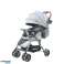 Crystal Baby Stroller available in 5 shades with footmuff image 3