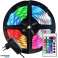 Veekindel RGB SMD LED STRIP 5M värviline PULT RIIULIRIIULILE foto 3