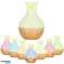 Nebel Luftbefeuchter Aromatherapie Diffusor Mini Aromatherapie Diffusor Luftbefeuchter USB Essential LED Leuchten für Zuhause Bild 1
