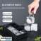 Stor isbitform, silikonform, for 8 store isbiter, 12 x 11 cm - Cuby bilde 1