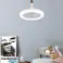 Plafonnier LED intelligent avec ventilateur, pour le refroidissement de la pièce, télécommande, 3 modes d’éclairage, ampoule 30W, ventilateur 4W, 26 cm de diamètre - Fanny photo 3