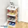 Étagère à chaussures pliante, étagère à chaussures pliable, personnalisez votre armoire, accès facile aux chaussures, 1 pièce, 26 x 24 cm - Étagère à chaussures photo 4