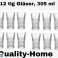12 Stuks Waterglazen 305ml Drinkglas Set Juice Glass Glazen 4 Patronen van Selectable. foto 4