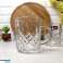 Theeglazen 6 Set Theekopjes Koffieglazen Koffie Thee Glazen Drinkglazen met Handvat foto 1