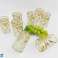 Waterglazen - Set van 12 Stuks - 175 ml - - Drinkglazen - Goud Design foto 4