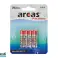 Batteri Arcas Alkaline Micro AAA 4 st. bild 4
