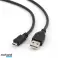 CableXpert Micro-USB kábel 0,3 m CCP-mUSB2-AMBM-0.3M kép 3