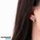 Glitrende øreringe CLEA billede 1