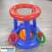 Canestro da basket gonfiabile per piscina, con palla e cerchi, gioco d'acqua per bambini, per pallacanestro d'acqua, diametro 60 cm - Ringy foto 1