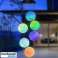 Suspension solaire LED, lumières rondes, lustre de plafond extérieur, résistant aux intempéries, 600mAH, 78cm - Chimy photo 3