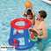 Canestro da basket gonfiabile per piscina, con palla e cerchi, gioco d'acqua per bambini, per pallacanestro d'acqua, diametro 60 cm - Ringy foto 3