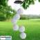 Suspension solaire LED, lumières rondes, lustre de plafond extérieur, résistant aux intempéries, 600mAH, 78cm - Chimy photo 6
