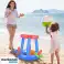 Canestro da basket gonfiabile per piscina, con palla e cerchi, gioco d'acqua per bambini, per pallacanestro d'acqua, diametro 60 cm - Ringy foto 6