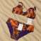 Stock Obećanje ženskih kupaćih kostima (kupaći kostimi visokog struka, bikiniji, haljine za plažu) slika 4