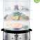 Dampfgarer - 9 Liter - 800 W - Dampfgarer mit 3 Schichten Dampfgarer Bild 3