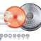 8 tlg Kochtopf Set Topf Induktion Anti Haft 20-24-28-32cm Geschirrset Rot Bild 2