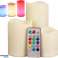 COLORFUL RGB LED CANDLES WITH REMOTE CONTROL DECORATIVE CANDLES WITH REMOTE CONTROL image 1