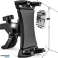 Tablet phone holder 4.7&quot; 12.9&quot; for stick tripod handlebar for t image 1