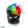 DISCO PROJECTOR DISCO BALL ROTATING LASER RGB LED SPOTLIGHT image 4