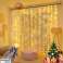RIDEAU LED SUSPENSION GLAÇONS GUIRLANDE LUMINEUSE POUR BALCON photo 1