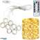 RIDEAU LED SUSPENSION GLAÇONS GUIRLANDE LUMINEUSE POUR BALCON photo 3