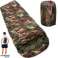 REISESCHLAFSACK MIT KAPUZE WARM LIGHT CAMO BETTDECKE Bild 2