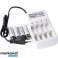 UNIVERSAL CHARGER FOR AA AAA BATTERIES 4 rechargeable batteries R6/AA BATTERIES image 1