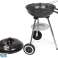 Portable and robust kettle grill (48 x 70 cm, black) for BBQ, picnic and garden grill for a fantastic barbecue image 2