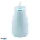 Thermos with glass insert jug blue 1l blue for coffee for tea image 3