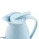 Thermoskanne mit Glaseinsatzkanne blau 1l blau für Kaffee zum Tee Bild 4