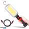 WORKSHOP FLASHLIGHT POWERFUL LED LAMP COB USB HOOK RECHARGEABLE MAGNET image 6