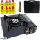 PORTABLE CAMPING GAS STOVE 4 CARTRIDGES image 6