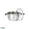 1L stainless steel pot stainless steel pot induction 14 cm image 2